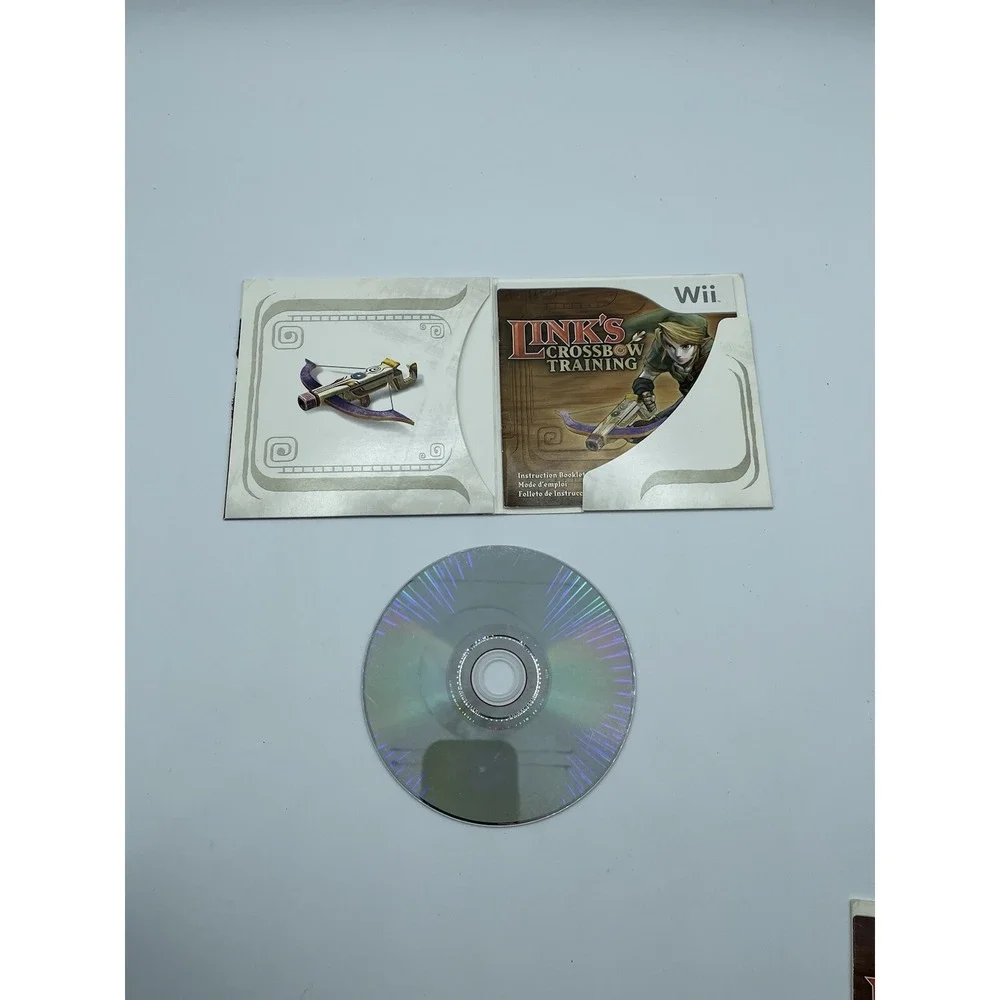 Link's Crossbow Training (Nintendo Wii, 2007) Complete With Manual
